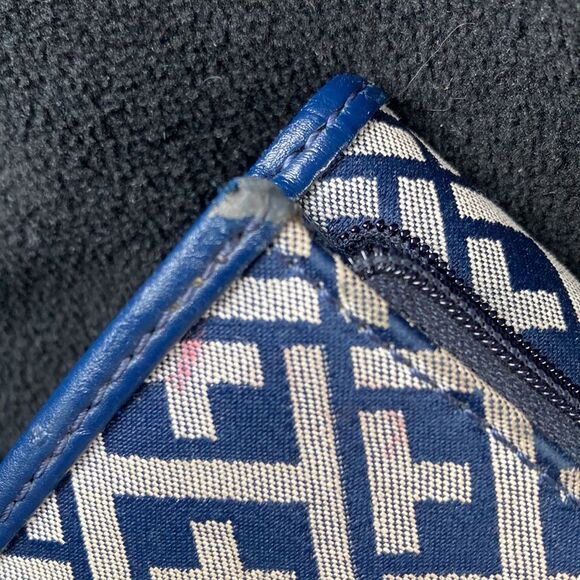 Tommy Hilfiger black cream monogram wallet - Picture 6 of 14